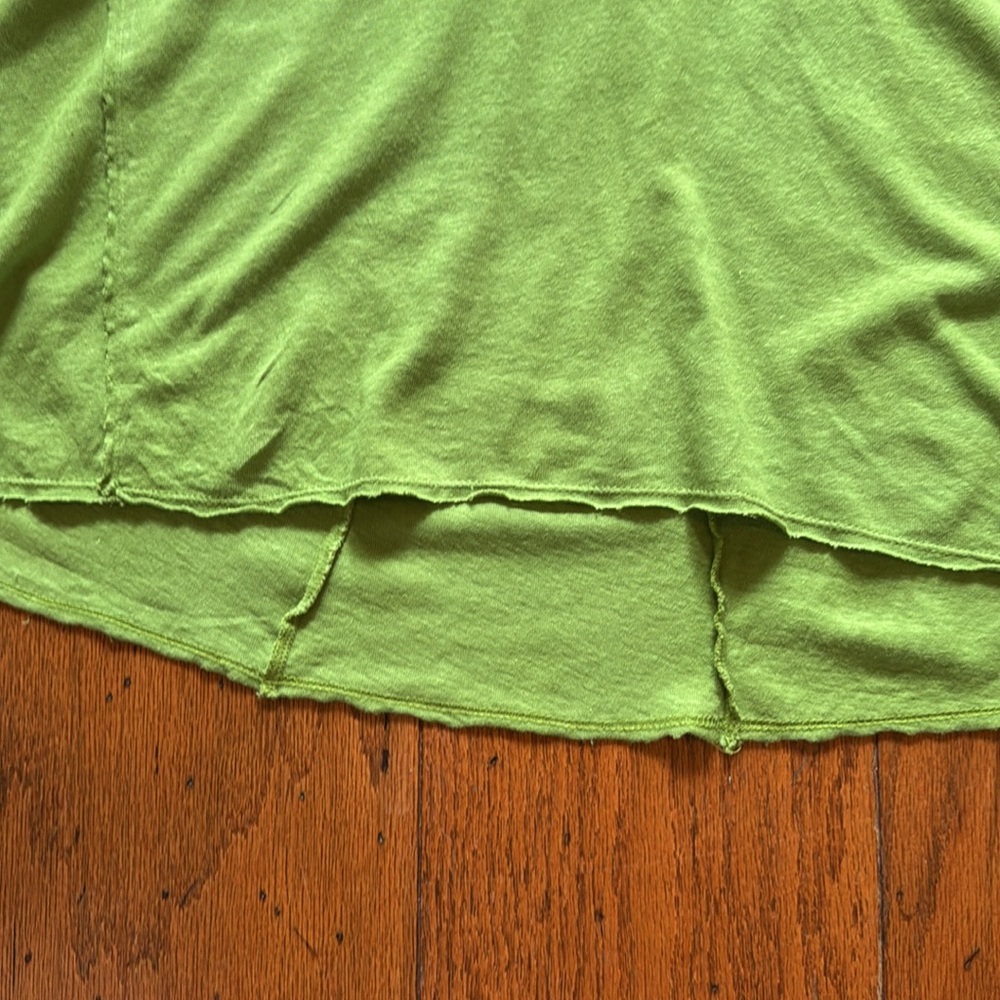 Never worn, Pilcro, XS, over sized lime green tee- fun and soft - Picture 3 of 6